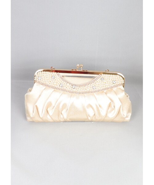 No Brand ノーブランド の パールビジューバッグ クラッチバッグ Wear