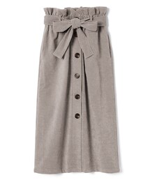 GRL | ベルト付コーデュロイボタンスカート(スカート)