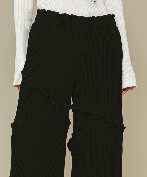 kotohayokozawa（コトハヨコザワ）の「プリーツパンツ（パンツ・レディース・WHITE/BLACK・FREE/MODEL:173cm/kg SIZE:FREE）」の7枚目の写真