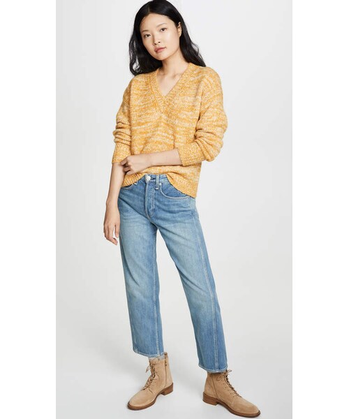 rag & bone(ラグアンドボーン)の「Rag & Bone/JEAN Maya High Rise Jeans(デニムパンツ・レディース・Blue・23/24/25/26/27/28/29/30/31/32)」の2枚目の写真