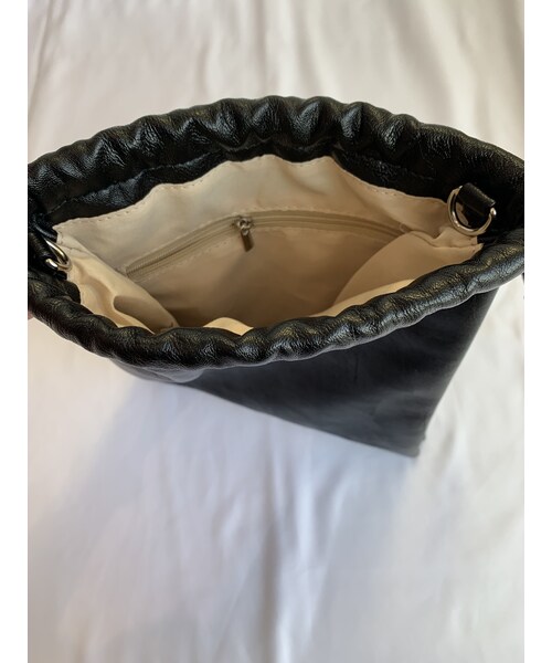 no brand(ノーブランド)の「2way drawstring bag(ショルダーバッグ・レディース・その他)」の10枚目の写真