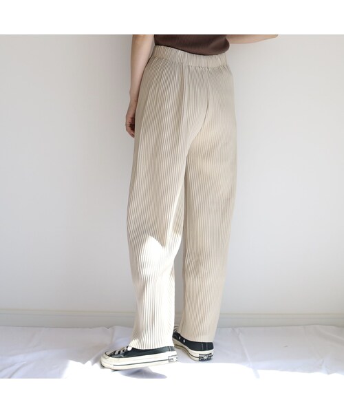 no brand（ノーブランド）の「rib wide PT【ivory】（その他パンツ・レディース・その他）」の5枚目の写真