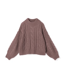 GRL | ハイネックケーブルニットトップス(ニット/セーター)