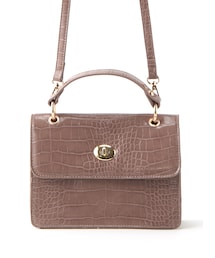 GRL | 2wayスクエアクロコ型押しショルダーバッグ(ショルダーバッグ)