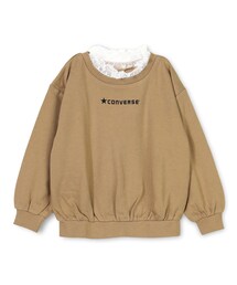 BRANSHES | 【★CONVERSE】襟レースロゴトレーナー(スウェット)