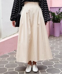 DHOLIC | ウエストタックフレアスカート(スカート)