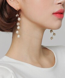 DHOLIC | ジグザグパールピアス(ピアス（両耳用）)