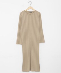 DHOLIC | リブスリットワンピース(ワンピース)