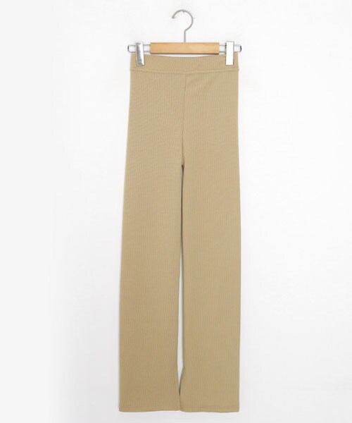 DHOLIC（ディーホリック）の「スリットテクスチャーレギンス（レギンス/スパッツ・レディース・グリーン/ブラック/ベージュ・FREE）」の3枚目の写真