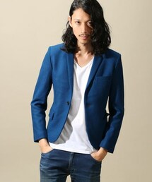 DETAILS | 【予約】DETAILS/ MELTONショート丈テーラードJKT(テーラードジャケット)
