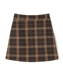 GRL | チェック台形ミニスカート(スカート)