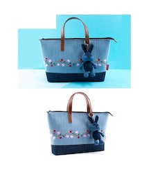 ノーブランド　トートバッグ　フロッグマンチャーム ノーブランド トートバッグ フロッグマンチャーム