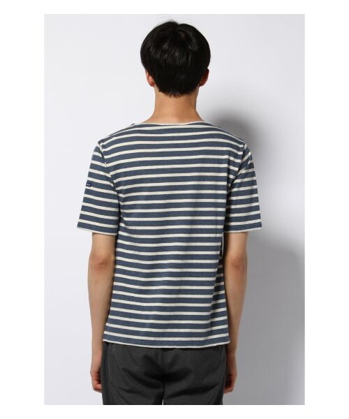 SAINT JAMES（セントジェームス）の「SAINT JAMES / セントジェームス: PIRIAC Season / カットソー（カットソー・Ｔシャツ・メンズ・グレーA/グリーン D/ネイビー B/ネイビー C/パープル・3/4）」の8枚目の写真