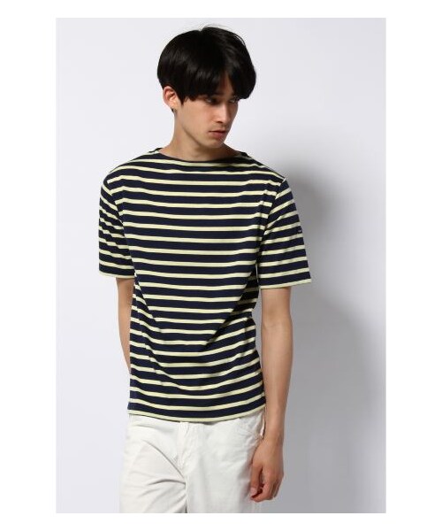 SAINT JAMES（セントジェームス）の「SAINT JAMES / セントジェームス: PIRIAC Season / カットソー（カットソー・Ｔシャツ・メンズ・グレーA/グリーン D/ネイビー B/ネイビー C/パープル・3/4）」の3枚目の写真