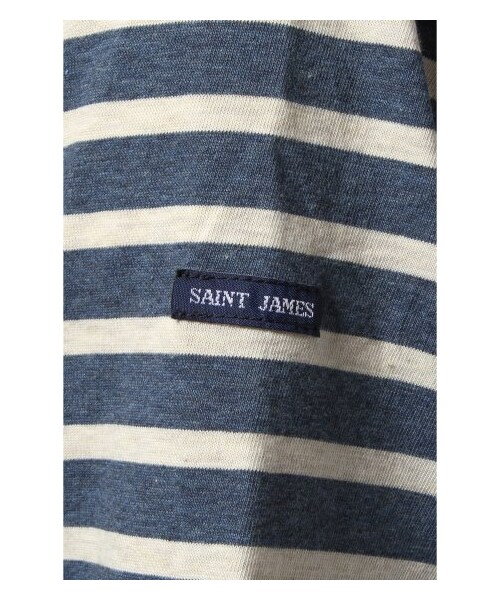 SAINT JAMES（セントジェームス）の「SAINT JAMES / セントジェームス: PIRIAC Season / カットソー（カットソー・Ｔシャツ・メンズ・グレーA/グリーン D/ネイビー B/ネイビー C/パープル・3/4）」の11枚目の写真
