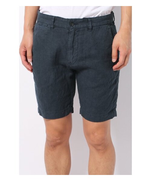 JOURNAL STANDARD relume(ジャーナルスタンダード レリューム)の「リネンキャンバスショーツ(ショート・ハーフパンツ・メンズ・ブラック/グレーA/カーキ B/ネイビー/ブルー A・S/M/L)」の9枚目の写真