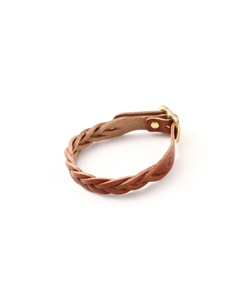 IL BISONTE（イルビゾンテ）の「IL BISONTE / イルビゾンテ: メッシュブレスレット PO（ブレスレット・バングル・ブラウン/ブラウン C/ナチュラル・フリー）」の3枚目の写真