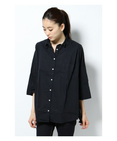【美品】ドゥーズィエム LORENZINI コットン変型シャツ Deuxieme Classe（ドゥーズィエムクラス）の「◇LORENZINI コットン