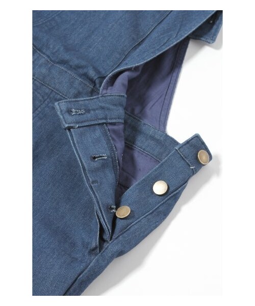 EDIT. FOR LULU（エディットフォールル）の「◇ストレッチデニムサロペット（ワンピース・レディース・ブルー・34/36）」の11枚目の写真