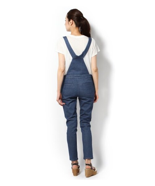 EDIT. FOR LULU（エディットフォールル）の「◇ストレッチデニムサロペット（ワンピース・レディース・ブルー・34/36）」の4枚目の写真