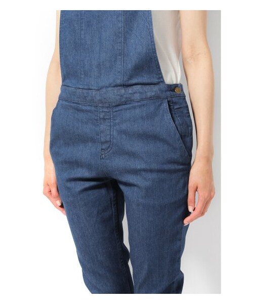 EDIT. FOR LULU（エディットフォールル）の「◇ストレッチデニムサロペット（ワンピース・レディース・ブルー・34/36）」の7枚目の写真