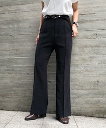 PAGEBOY | ストレッチピンタックフレアパンツ(パンツ)