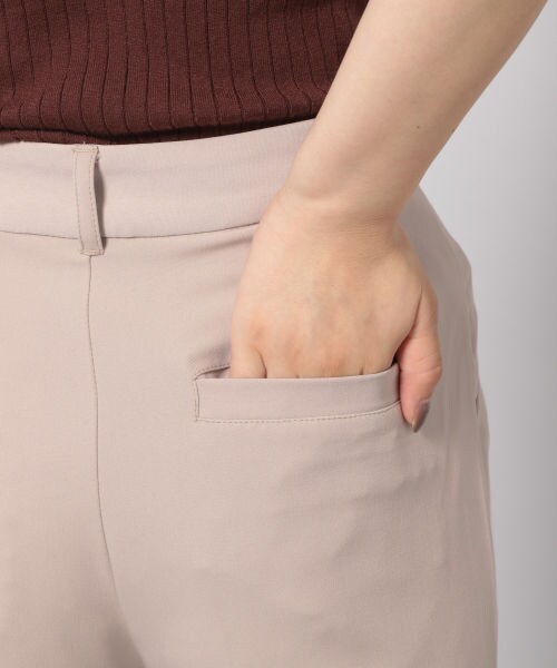 PAGEBOY(ページボーイ)の「ストレッチピンタックフレアパンツ(パンツ・レディース・ブラック/グレー/ダークブラウン・S, M)」の19枚目の写真