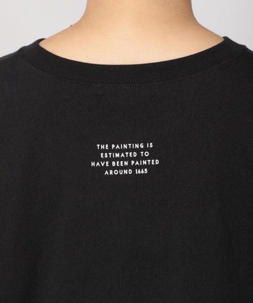 PAGEBOY(ページボーイ)の「【WEB先行予約】フェルメールロンTシャツ(トップス・レディース・ホワイト/ブラック・F)」の10枚目の写真