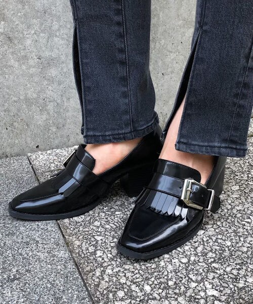 Pageboy ページボーイ の クラシックフリンジローファー シューズ Wear