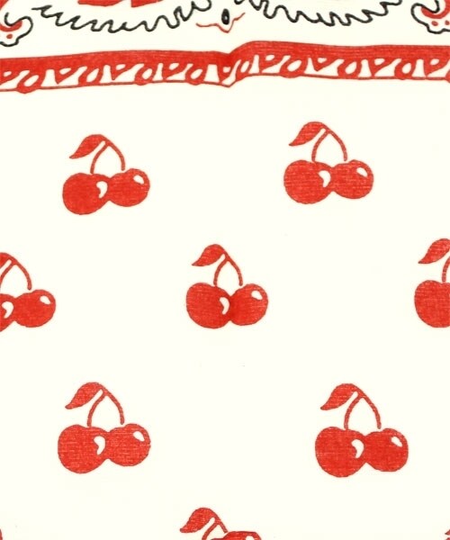 RNA(アールエヌエー)の「チェリー柄バンダナ(その他・レディース・ブラックベース/ホワイトベース/ブルーベース・F)」の5枚目の写真