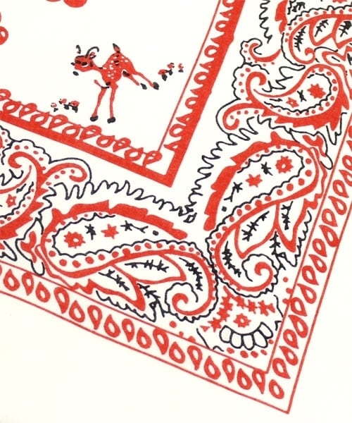 RNA(アールエヌエー)の「チェリー柄バンダナ(その他・レディース・ブラックベース/ホワイトベース/ブルーベース・F)」の4枚目の写真