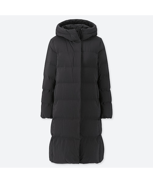 UNIQLO（ユニクロ）の「シームレスダウンロングコート（その他アウター・レディース・NAVY 69/GRAY 07/LIGHT GRAY 02/BLACK 09・XXL/S/3XL/XL/XS/M/L）」の2枚目の写真
