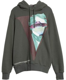Undercover x Valentino V-Face UFO Print Hoodie - スウェット