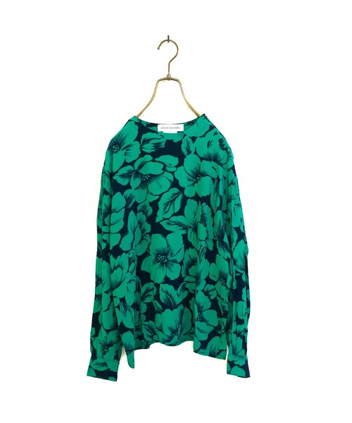 USED(ユーズド)の「JONES NEW YORK flower shirt-542-9(シャツ/ブラウス・レディース・その他)」の4枚目の写真