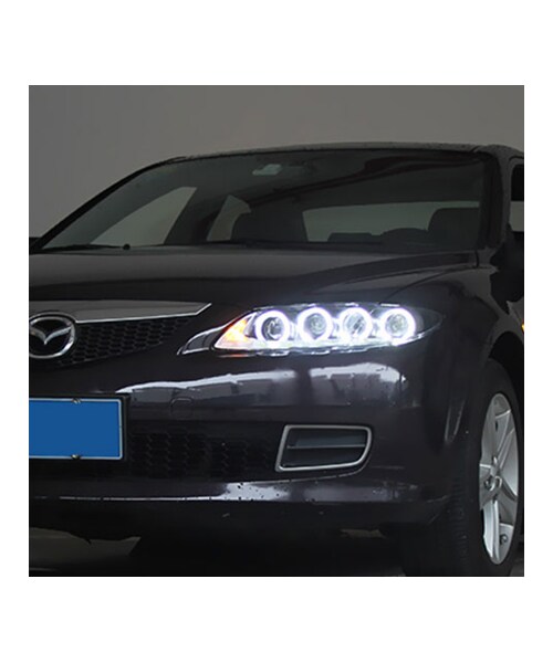 no brand（ノーブランド）の「MAZDA アテンザ  LEDヘッドライト かっこいいイカリング仕様（アナログ腕時計・メンズ・その他）」の2枚目の写真