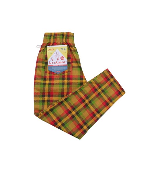 COOKMAN(クックマン)の「COOKMAN - Chef Pants 「Burger Check」(チノパンツ・メンズ・その他)」の1枚目の写真