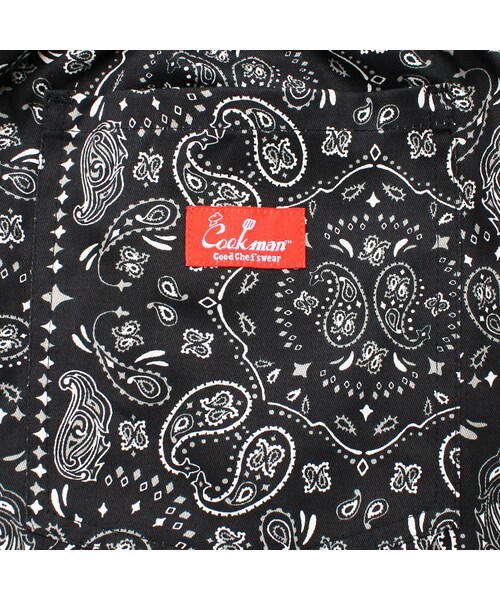 COOKMAN(クックマン)の「COOKMAN - Chef Pants 「Paisley」 Black(チノパンツ・メンズ・その他)」の9枚目の写真