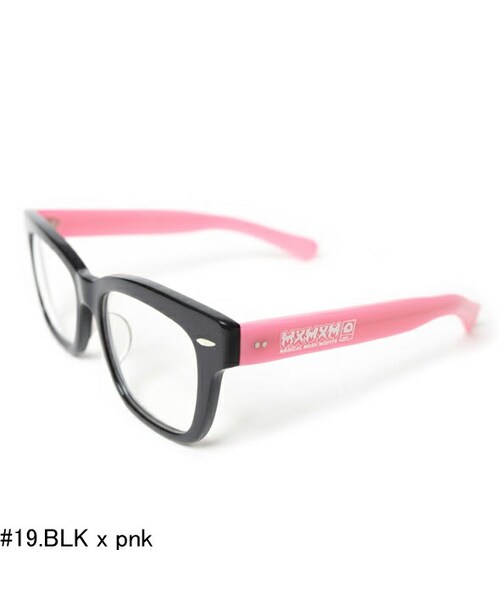 RSD（ローランドサンズデザイン）の「ROTAR x MxMxM 「MYメガネ」（その他・メンズ・BLK x blk/BLK x grn/BLK x pnk・F）」の6枚目の写真