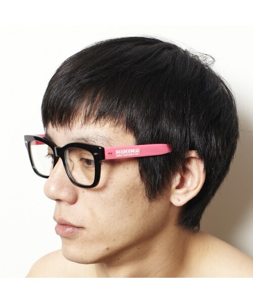 RSD（ローランドサンズデザイン）の「ROTAR x MxMxM 「MYメガネ」（その他・メンズ・BLK x blk/BLK x grn/BLK x pnk・F）」の3枚目の写真