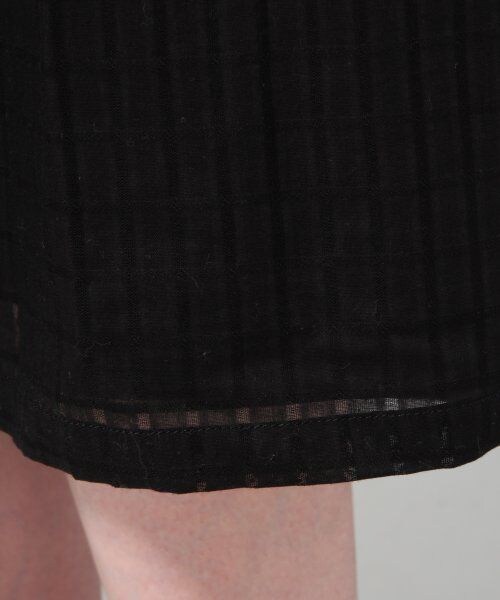 GLOBAL WORK（グローバルワーク）の「ドビーチェックフレアスカート（スカート・レディース・ホワイト05/ブラック09/ネイビー88・Ｍ/Ｌ）」の12枚目の写真