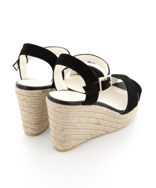 BLISS POINT Womens（ブリスポイント ウイメンズ）の「シンプルウエッジサンダル2（シューズ・レディース・ホワイト/ブラック/ベージュ/レオパード/イエロー/ブルー・S(22～22.5cm)/M(23～23.5cm)/L(24～24.5cm)）」の10枚目の写真