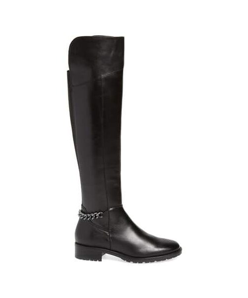 Kurt Geiger（カートゲイガー）の「Kurt Geiger London Vito Over the Knee Boot（ブーツ・レディース・Black/Brown・9us / 40eu/8us / 38.5eu/6us / 36eu/7us / 37eu/10us / 41eu）」の4枚目の写真