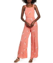 billabong wide leg jumpsuit