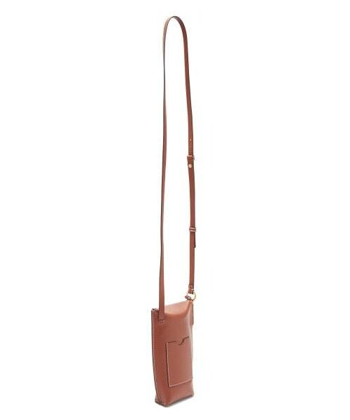 LOEWE（ロエベ）の「Loewe - Gate Mini Leather Cross Body Bag - Womens - Brown（ショルダーバッグ・レディース・Brown・One Size）」の5枚目の写真