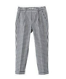 URBAN RESEARCH | ギンガムタックテーパードパンツ(パンツ)