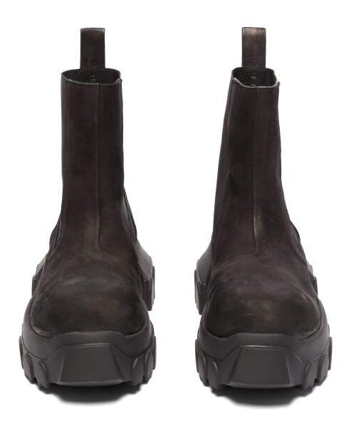 Rick Owens（リックオウエンス）の「Rick Owens - Exaggerated Sole Leather Chelsea Boots - Womens - Black（ブーツ・レディース・Black・35 Eu/it/36 Eu/it/37 Eu/it/38 Eu/it/39 Eu/it/40 Eu/it/41 Eu/it）」の3枚目の写真
