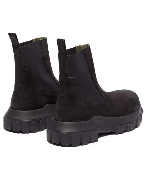 Rick Owens（リックオウエンス）の「Rick Owens - Exaggerated Sole Leather Chelsea Boots - Womens - Black（ブーツ・レディース・Black・35 Eu/it/36 Eu/it/37 Eu/it/38 Eu/it/39 Eu/it/40 Eu/it/41 Eu/it）」の2枚目の写真