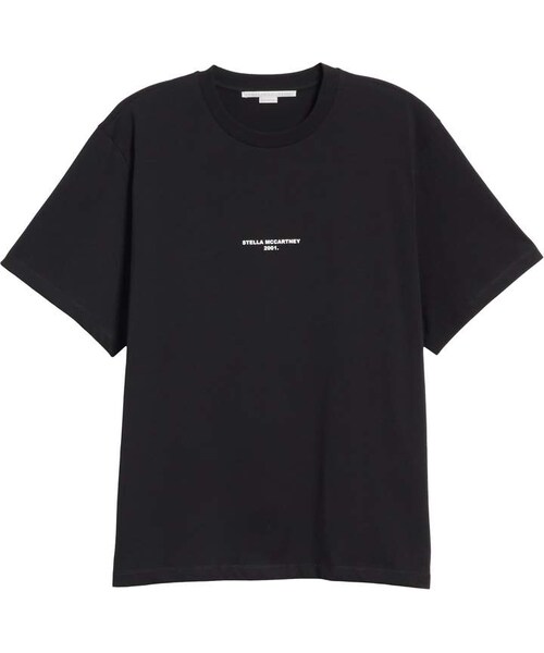 STELLA McCARTNEY（ステラマッカートニー）の「Stella McCartney 2001 Small Logo Tee（Tシャツ/カットソー・レディース・Black・8 Us / 42 It/2 Us / 36 It/14 Us / 48 It/10 Us / 44 It/4 Us / 38 It/0 Us / 34 It/12 Us / 46 It/6 Us / 40 It）」の5枚目の写真