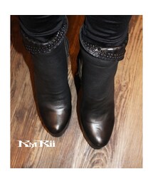 KMRii（ケムリ）の「KMRii ・ケムリ・Crush Braided Boots