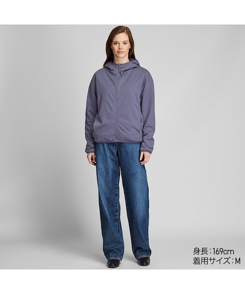 UNIQLO（ユニクロ）の「ストレッチボアフリースフルジップパーカ（長袖